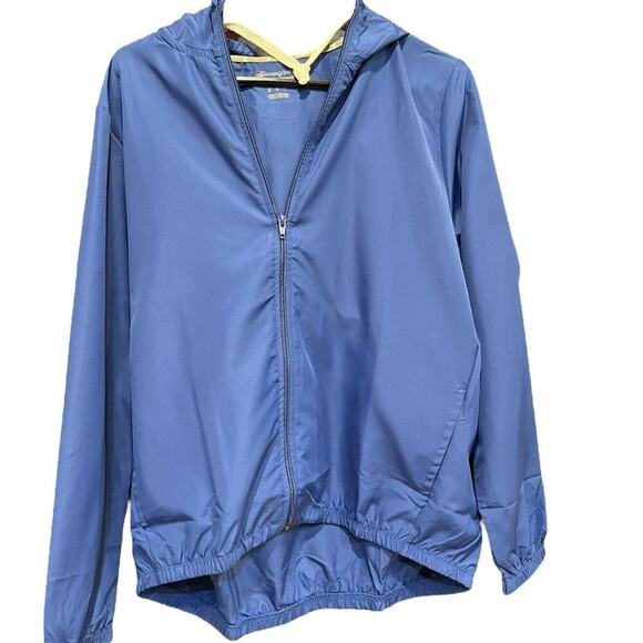 Champion Women's Raincoat Jacket Windbreaker NWT Blue Medium - Picture 1 of 7